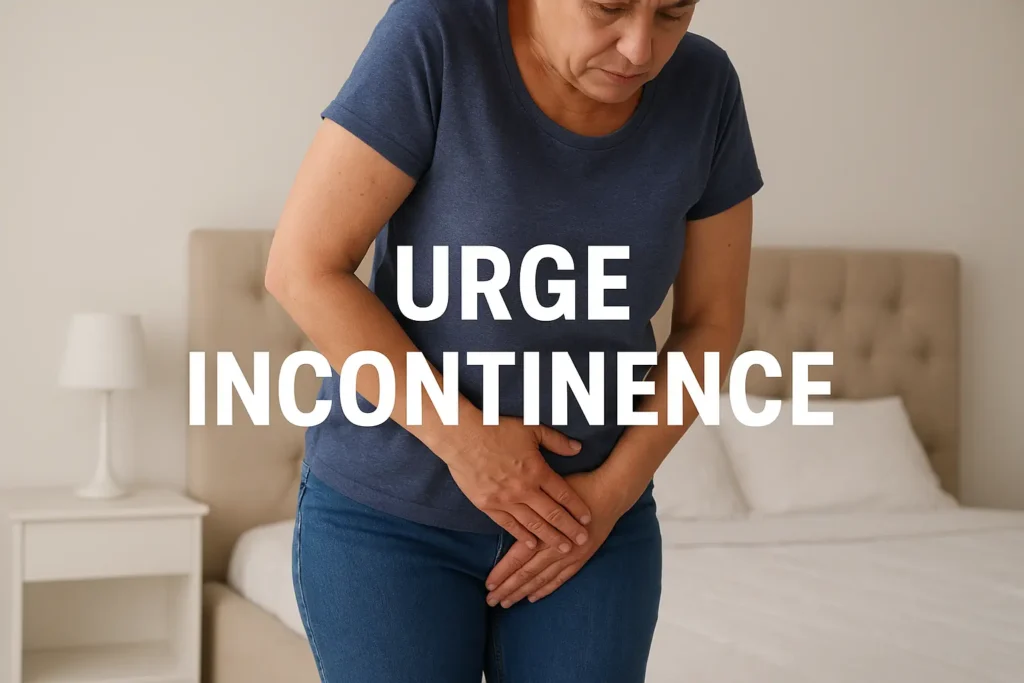 how to manage urge incontinence Surrey symptoms