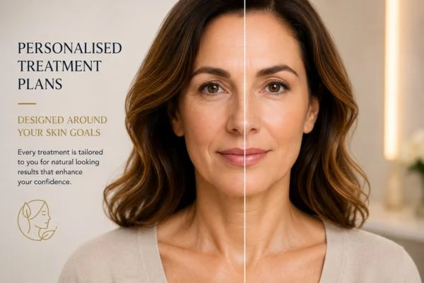 Before and after results of Collagen Lift Therapy Surrey
